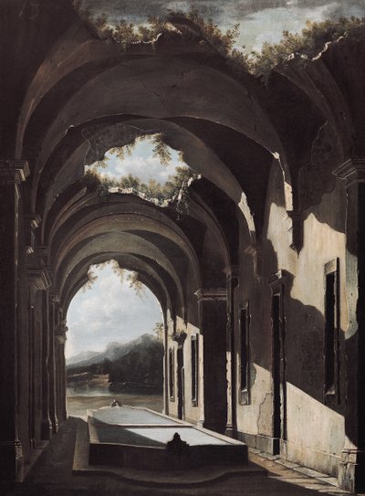 Ruins in a Landscape by Viviano Codazzi